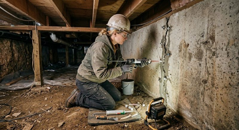 Basement Foundation Repair in South Amboy, NJ