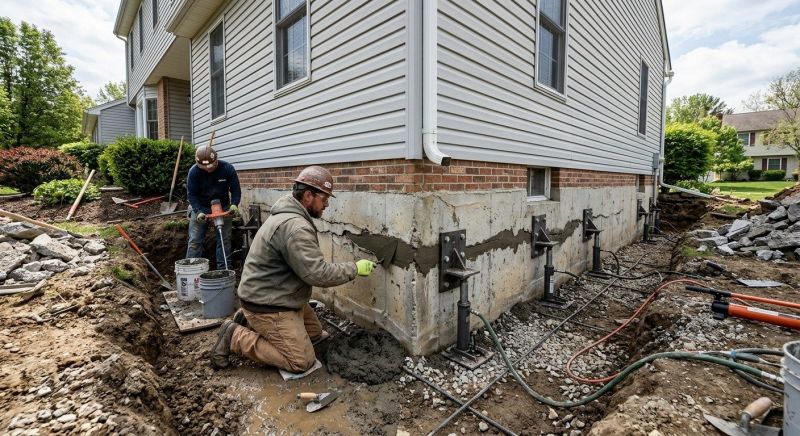Basement Foundation Repair in Woodbridge, NJ