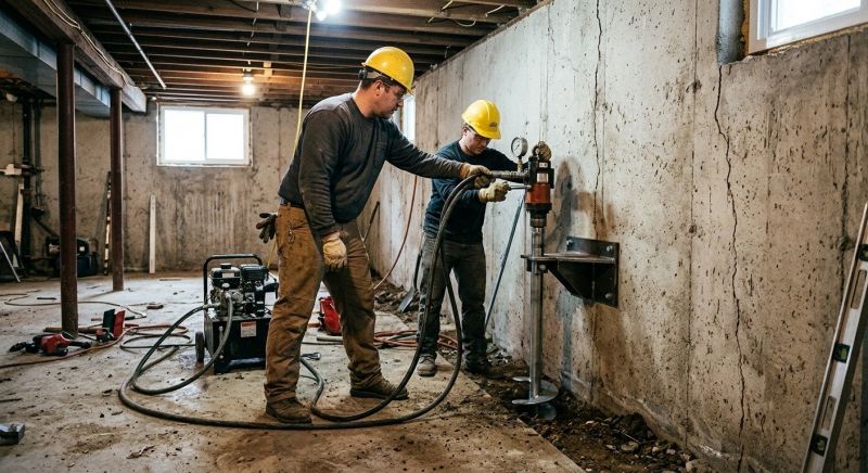 Basement Stabilization in New Brunswick, NJ