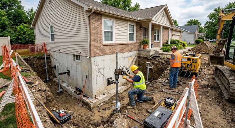 Building Foundation Repair in East Orange, NJ