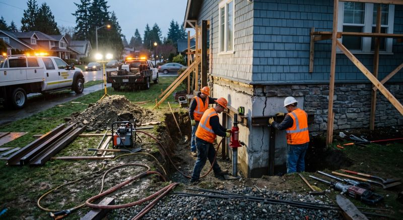 Building Foundation Repair in Newark, NJ