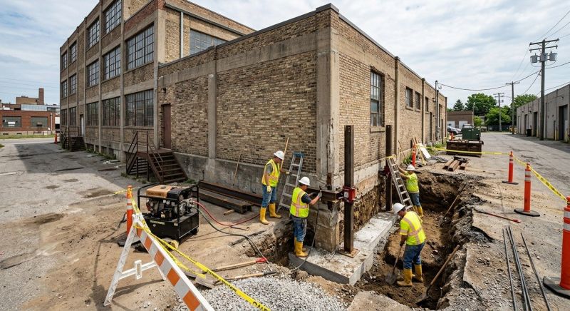 Building Foundation Repair in Roselle, NJ