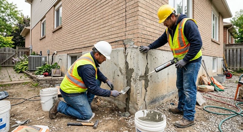 Building Foundation Repair in Scotch Plains, NJ
