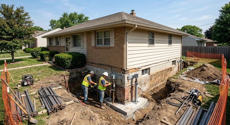 Building Foundation Repair in Woodbridge, NJ