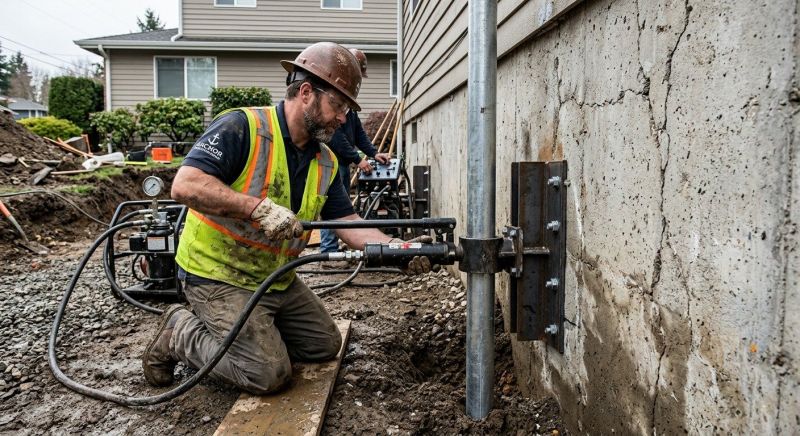 Concrete Foundation Leveling in Cranford, NJ