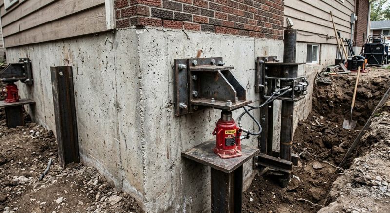 Concrete Foundation Leveling in Ringoes, NJ