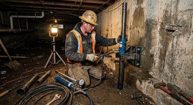 Concrete Foundation Leveling in Roselle, NJ