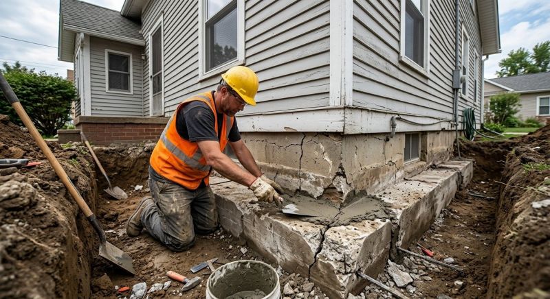 Concrete Foundation Repair in Freehold, NJ