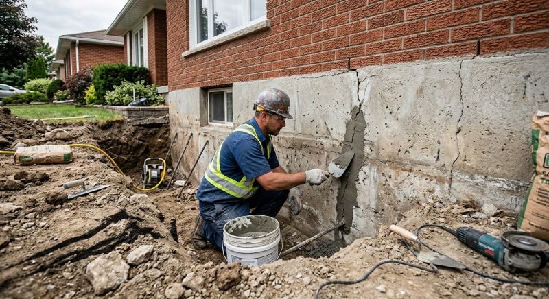 Concrete Foundation Repair in Mendham, NJ