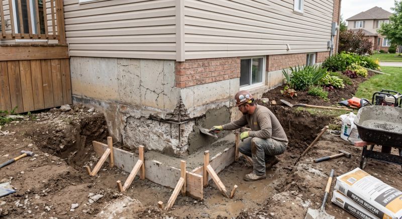 Concrete Foundation Repair in Middletown, NJ