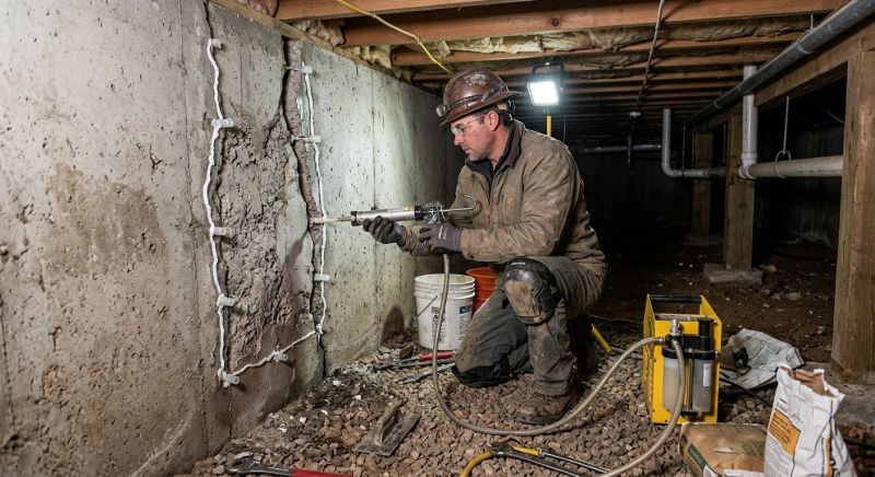 Concrete Foundation Repair in Newark, NJ