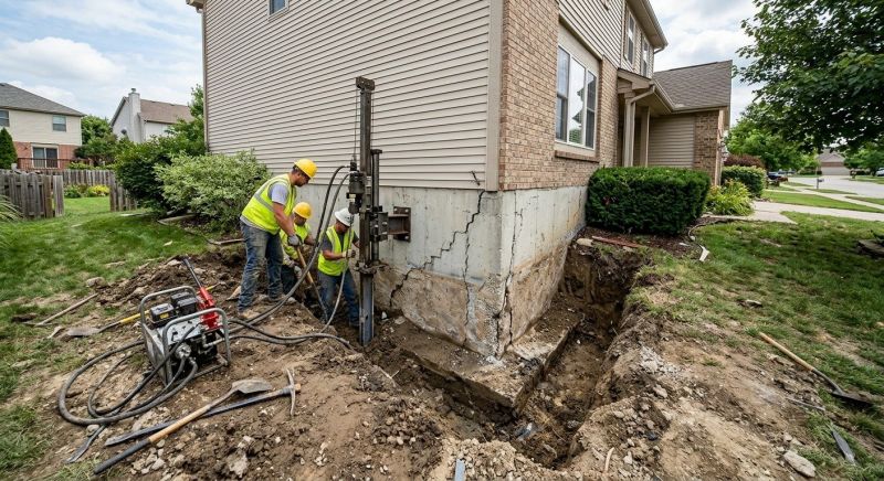 Concrete Foundation Repair in Newark, NJ