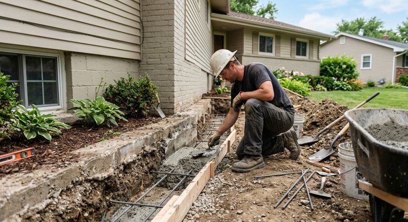 Concrete Foundation Repair in Ringoes, NJ