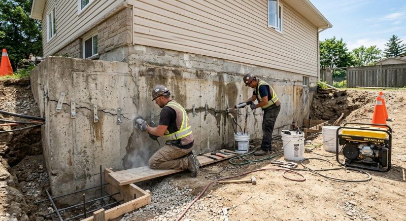 Concrete Foundation Repair in Rumson, NJ