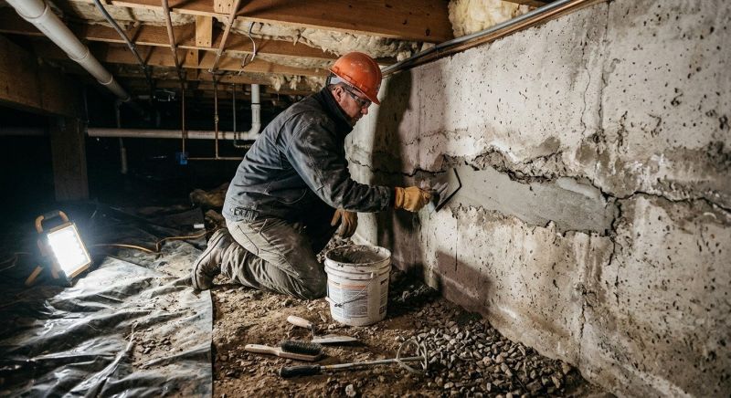 Crawlspace Foundation Repair in Middletown, NJ