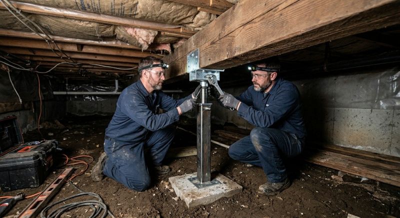 Crawlspace Foundation Repair in Summit, NJ