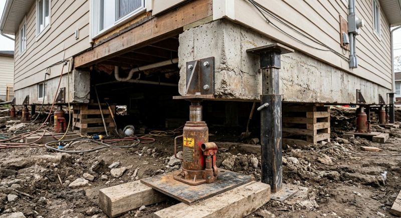 Foundation Jacking in Lebanon, NJ