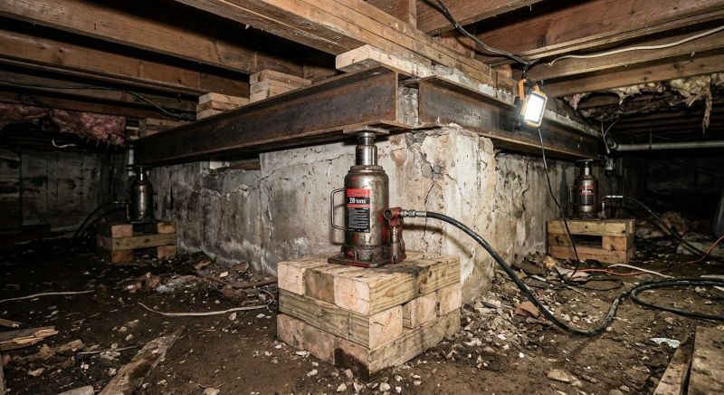 Foundation Jacking in Lebanon, NJ