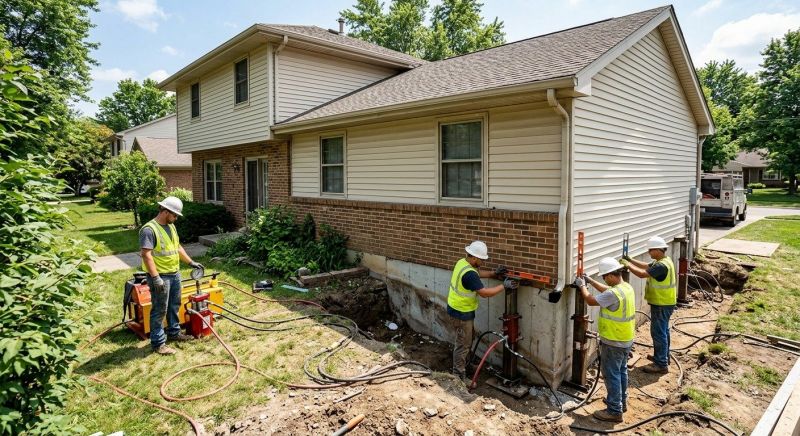 Foundation Jacking in Morristown, NJ