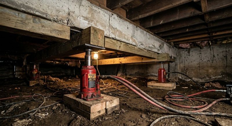 Foundation Jacking in Piscataway, NJ