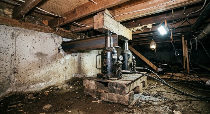 Foundation Jacking in Plainfield, NJ