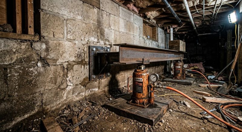 Foundation Jacking in Somerset County, NJ