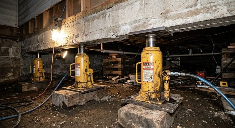 Foundation Jacking in Summit, NJ