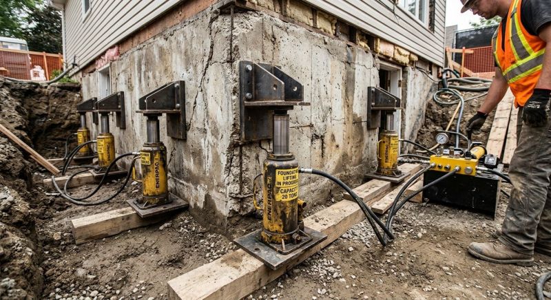 Foundation Jacking in Trenton, NJ