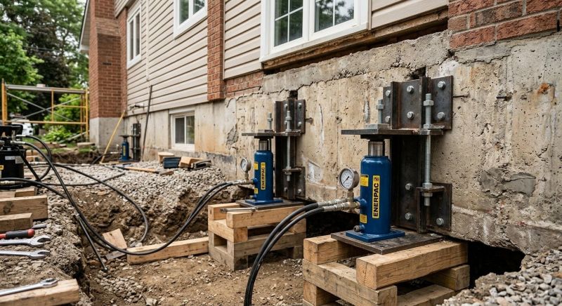 Foundation Jacking in Warren, NJ