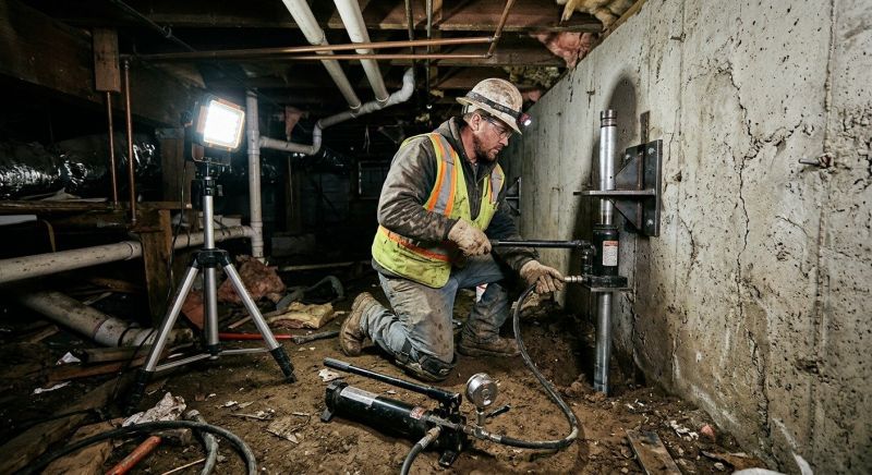 Foundation Leveling Service in New Brunswick, NJ