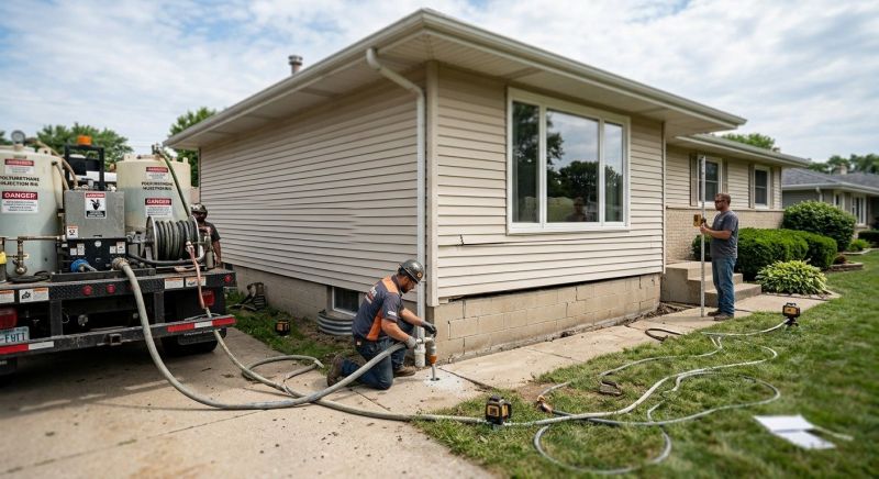Foundation Lifting in Hunterdon County, NJ
