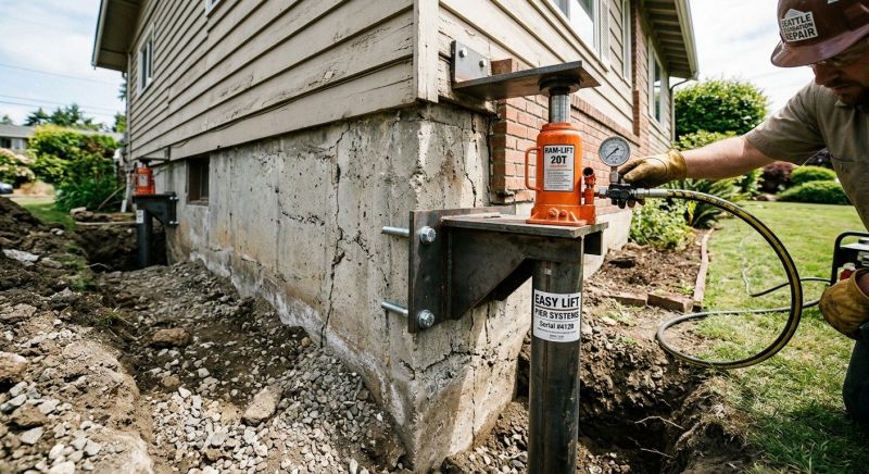 Foundation Lifting in Monmouth County, NJ