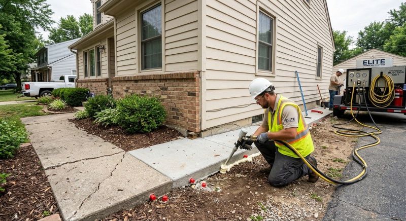 Foundation Lifting in Monmouth County, NJ