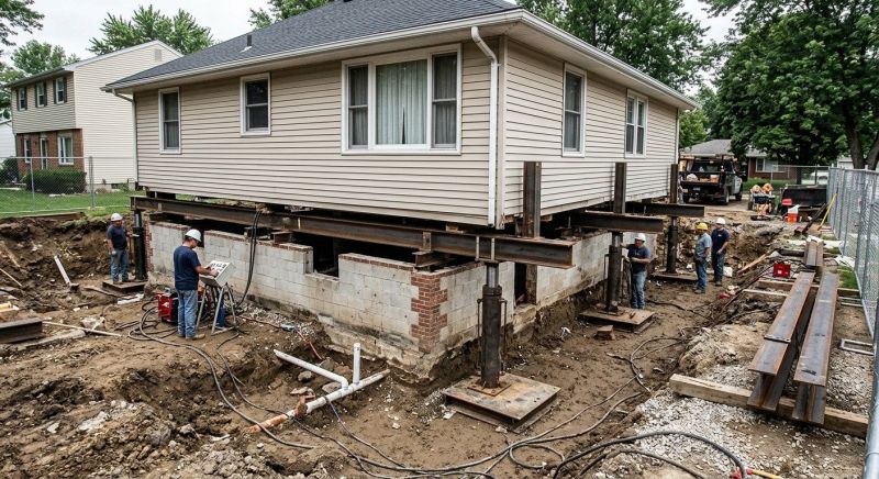 Foundation Lifting in Old Bridge, NJ