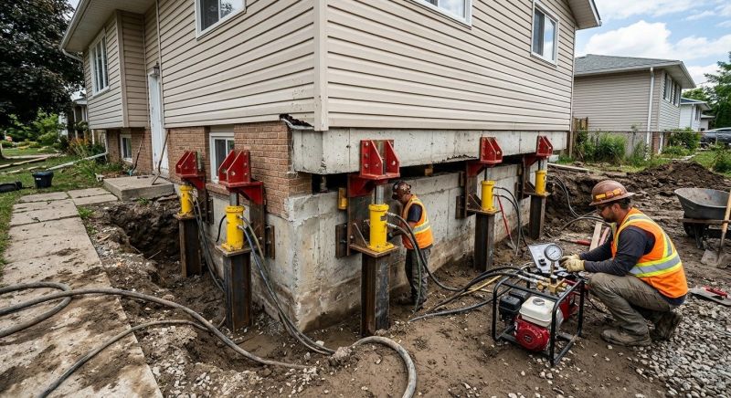 Foundation Lifting in Union, NJ