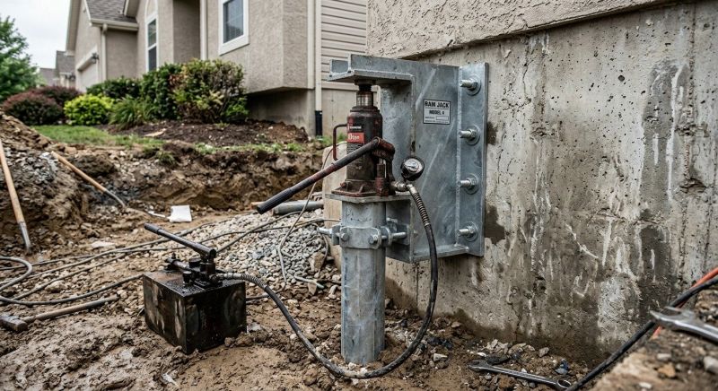 Foundation Pier Leveling in New Brunswick, NJ