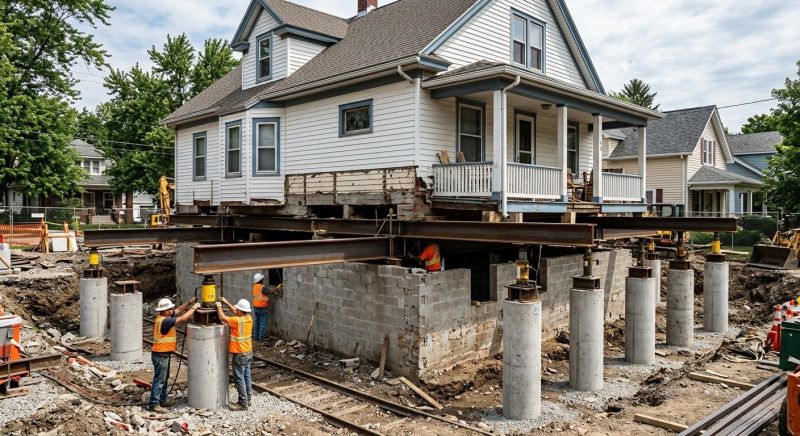 Foundation Raising in Green Village, NJ
