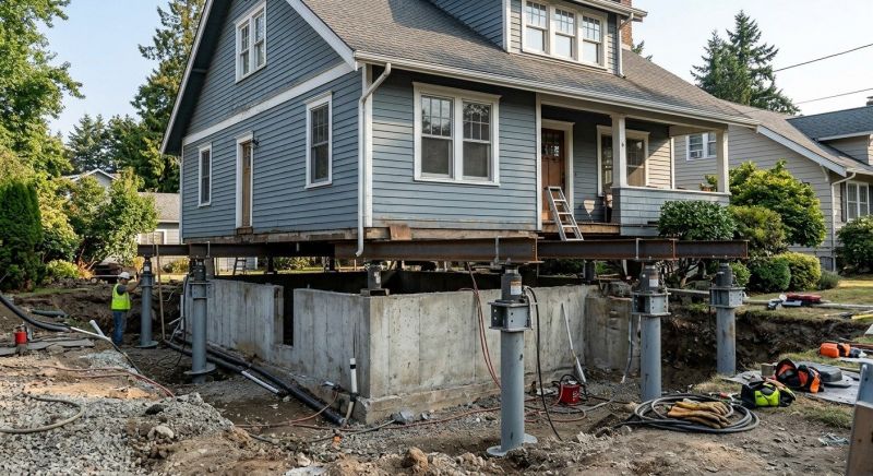 Foundation Raising in Ringoes, NJ