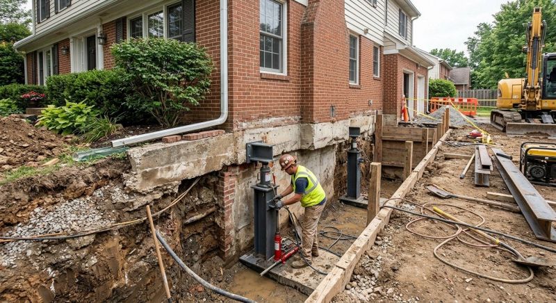 Foundation Repair in Mendham, NJ
