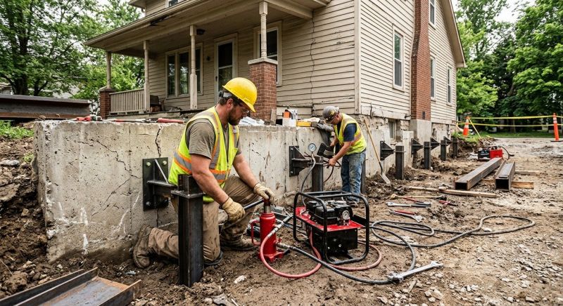 Foundation Stabilizing in Morristown, NJ