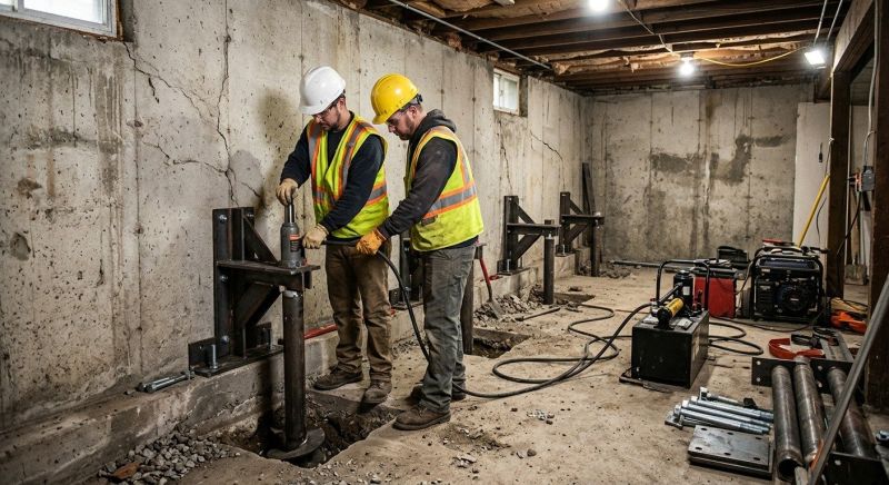 Foundation Stabilizing in Rumson, NJ