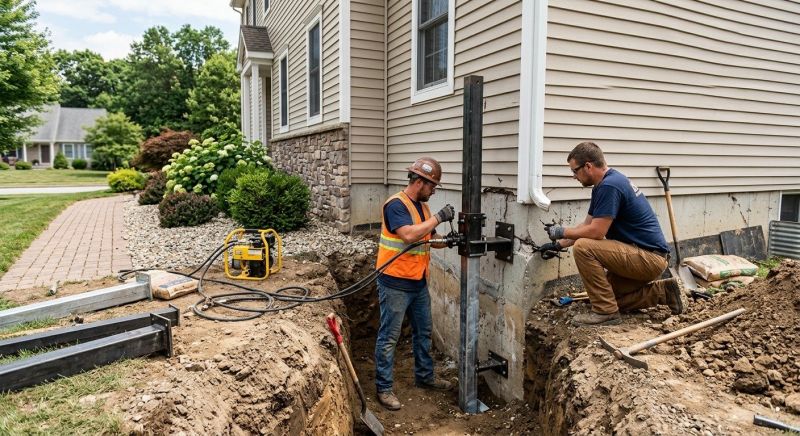 Foundation Stabilizing in Rumson, NJ