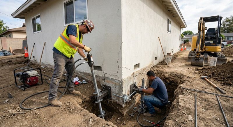Foundation Stabilizing in South Amboy, NJ