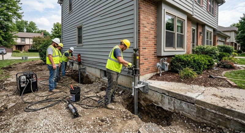 Foundation Stabilizing in South Amboy, NJ
