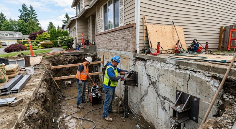 Foundation Structural Repair in Eatontown, NJ