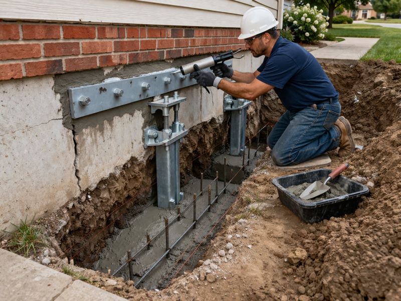 Foundation Structural Repair in Monroe Township, NJ