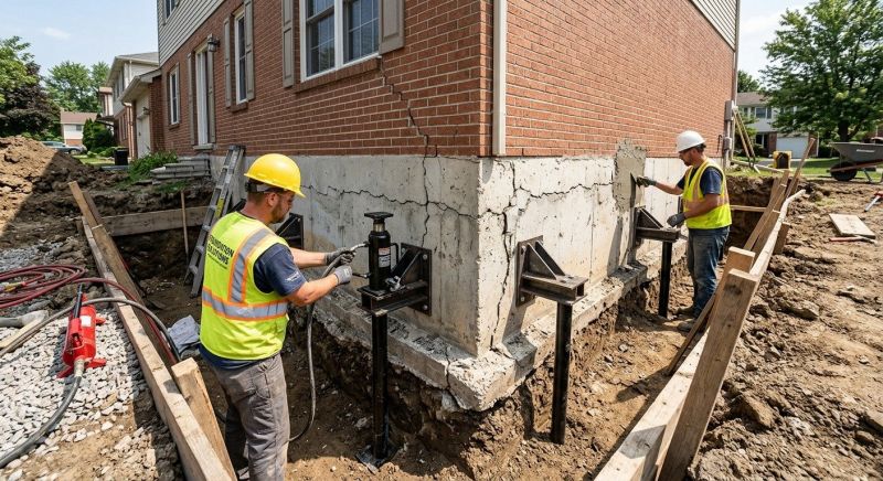 Foundation Structural Repair in Roselle Park, NJ
