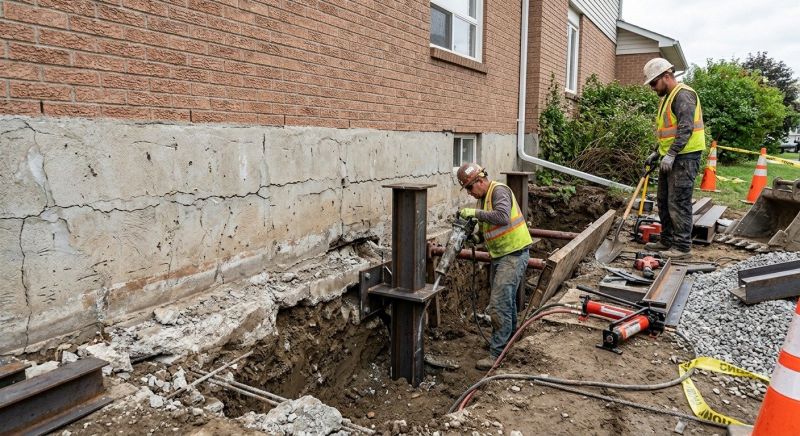 Foundation Structural Repair in Roselle Park, NJ