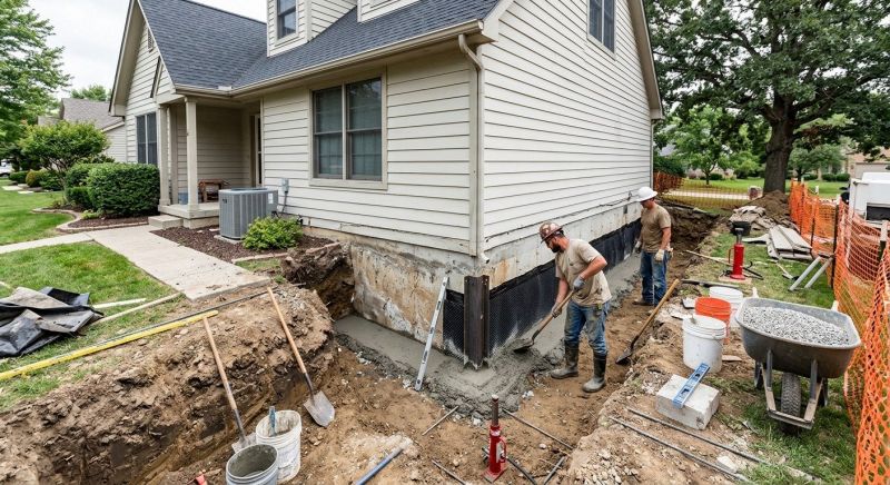 Home Foundation Repair in Hazlet, NJ