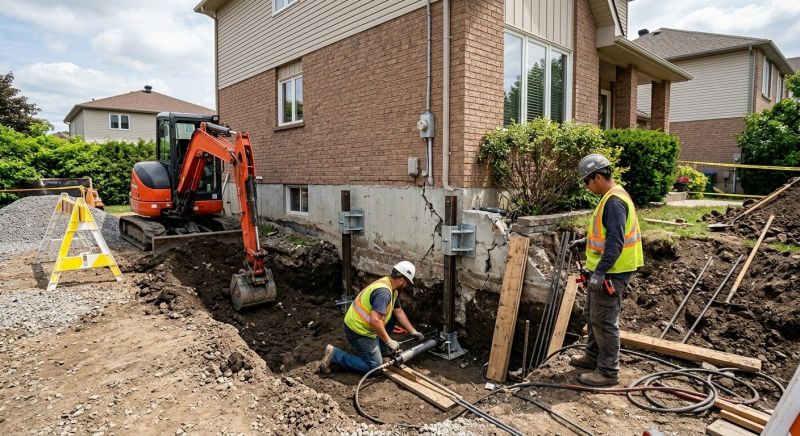 House Foundation Repair in Ringoes, NJ